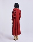 The Scarlet Fold Dress