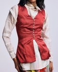 Crimson Curve Waistcoat