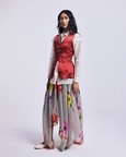 Crimson Curve Waistcoat