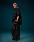 High-Low Pleat Top