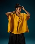 Drop Shoulder Flare Shirt