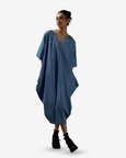 Side Cowl Two-Way Dress