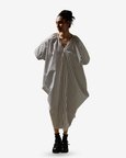 Side Cowl Two-Way Dress