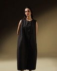 Sleeveless Cocoon Jacket Dress