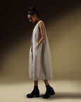 Sleeveless Cocoon Jacket Dress