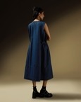 Shoulder Panel Sleeveless Dress