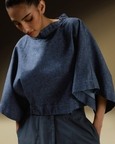 Fitted Waist Boxy Top
