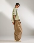 Side Yoke Flare Shirt