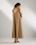 Shoulder Frill Dress