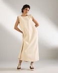 Shoulder Frill Dress