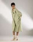 Drape Collar Jacket Dress