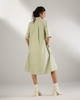 Front Layer Shirt Dress