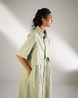 Front Layer Shirt Dress