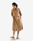 Front Layer Shirt Dress