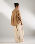 Back Pleat Easy-Fit Shirt