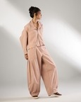 Metal Button Two-Way Shirt