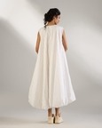 Soft Gather Sleeveless Dress