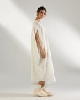 Rounded Drape Dress