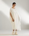 Rounded Drape Dress