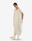 Rounded Drape Dress