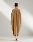 Rounded Drape Dress