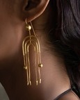 Deco Flapper Earring