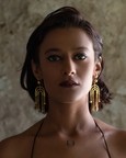 Deco Flapper Earring