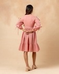 Petal Belted Dress