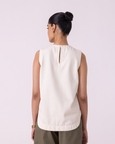 Dorothy Handwoven Denim Top