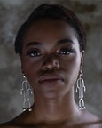 Deco Silver Dancing Earring