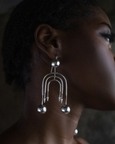 Deco Silver Ella Earring