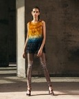 Gradient Glass Fringe Top