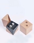 Elements- Micro Concrete Cufflinks #1