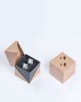 Elements- Micro Concrete Cufflinks #3