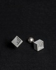 Elements- Micro Concrete Cufflinks #4