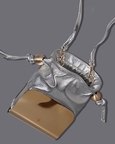 Moulded Potli - Silver