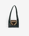 Metal Flap Bag - Green
