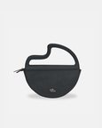 Maeve Crescent Clutch In Black