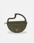 Maeve Crescent Clutch In Olive