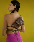 Rudra Wristlet In Tan