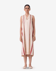 Eileen Striped Midi Dress