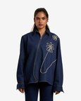 No Time to Die Malar Embroidered Jacket