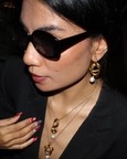 Freeform Pearl Drop Knot Earrings