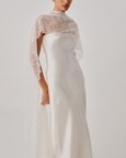 White Peony Lace Gown