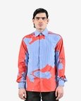 Huemn Flesh Shirt - Pinstriped