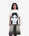 The Girl With The Braids T-Shirt - White