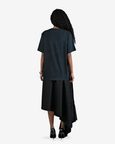 The Girl With The Braids Portrait T-Shirt - Black