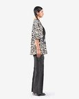The Girl With The Braids T-Shirt - Leopard