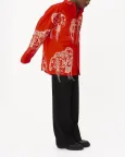 Handcrafted Diversity Stream Shirt (Red)