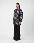 Tongue-printed Oversized Cotton Shirt